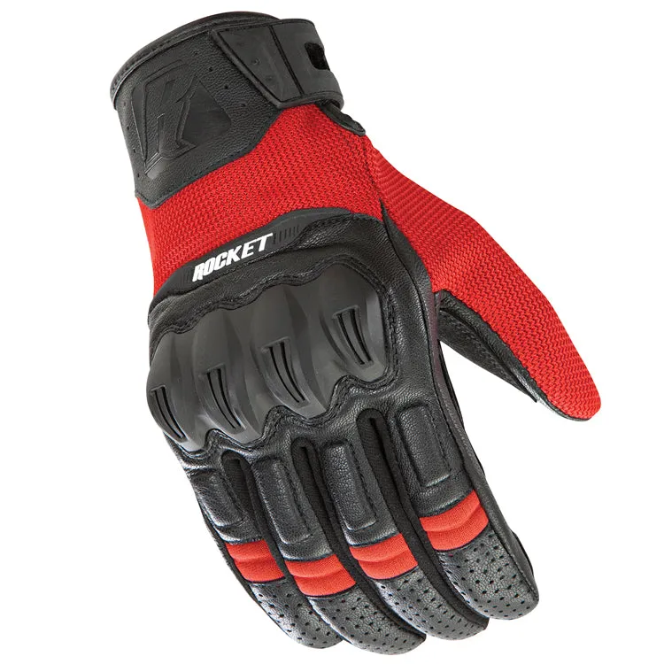 Joe Rocket Phoenix 5.1 Mens Hybrid Gloves Red/Black