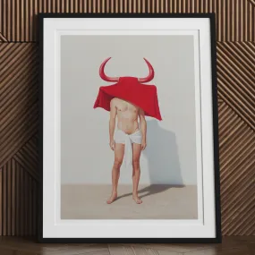 Joysticks - Surreal Gay Matador Art Print