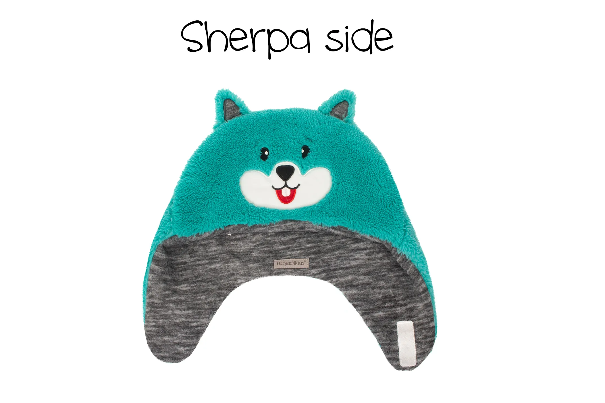 Kids & Baby Reversible Sherpa Hat - Squirrel & Snowy Owl