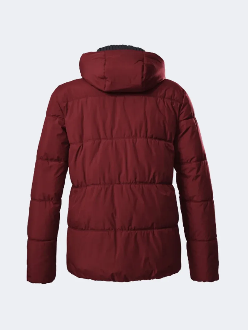 Killtec Gw 43 Men Skiing Jacket Deep Red