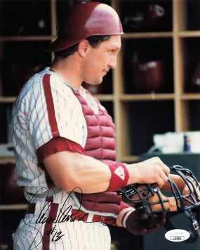 Lance Parrish Signed 8x10 Philadelphia Phillies (JSA LL92893)