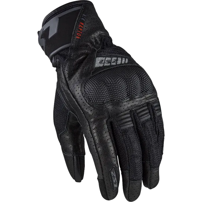 Ls2 Air Raptor Man Gloves Black