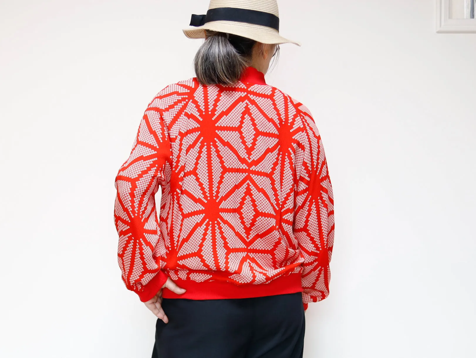 <J09-011> KIMONO BOMBER Jacket