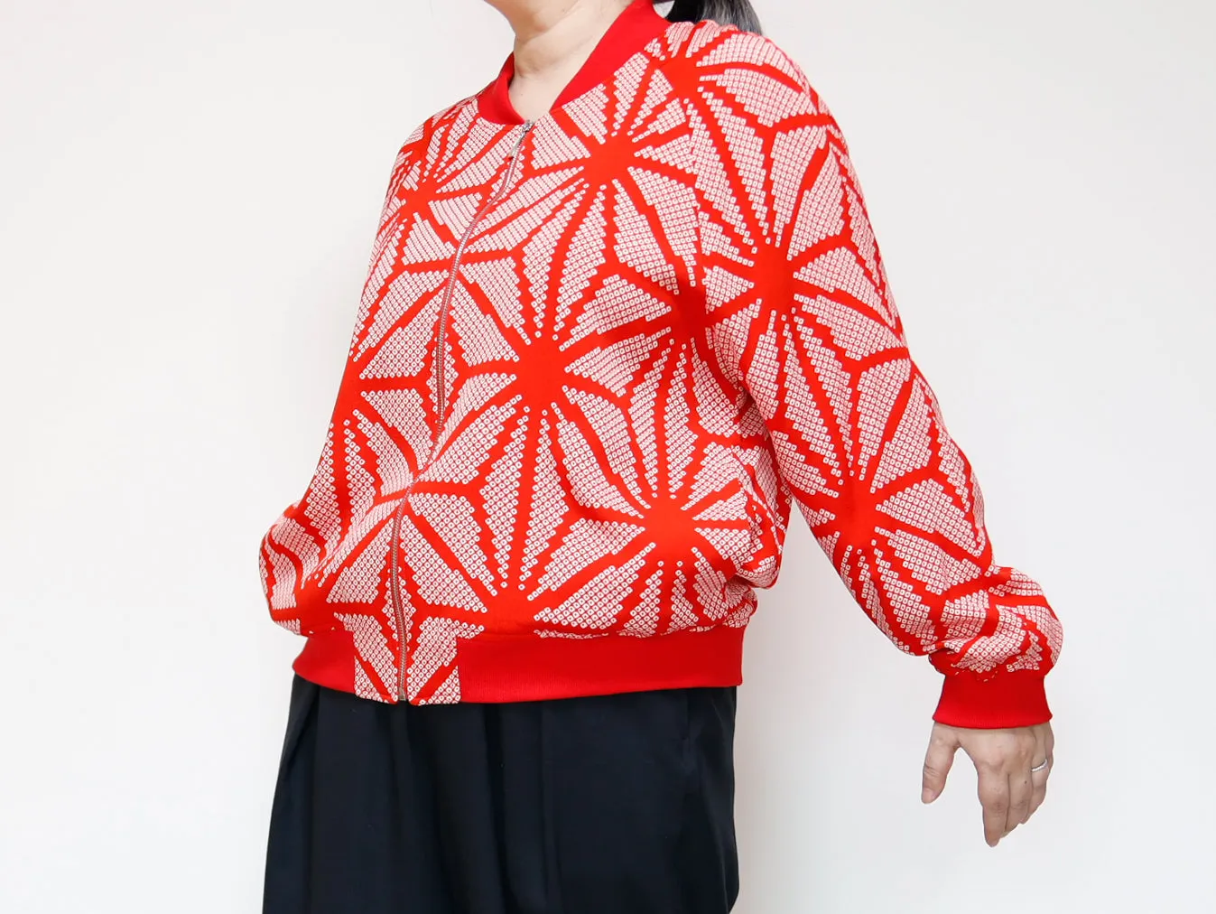 <J09-011> KIMONO BOMBER Jacket