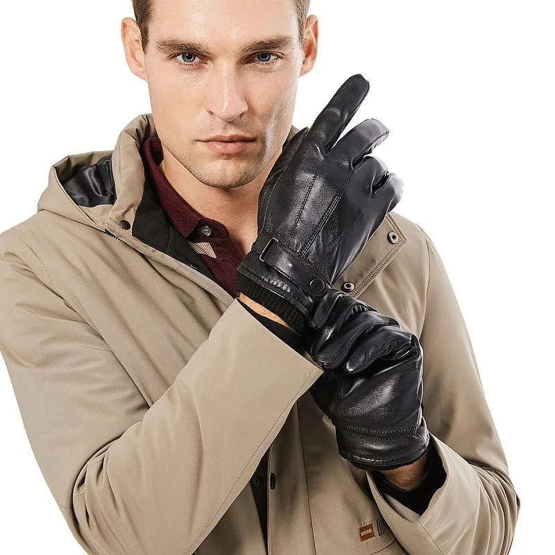 Luxurious Sheepskin Leather Gloves  Perfect Gift for Winter