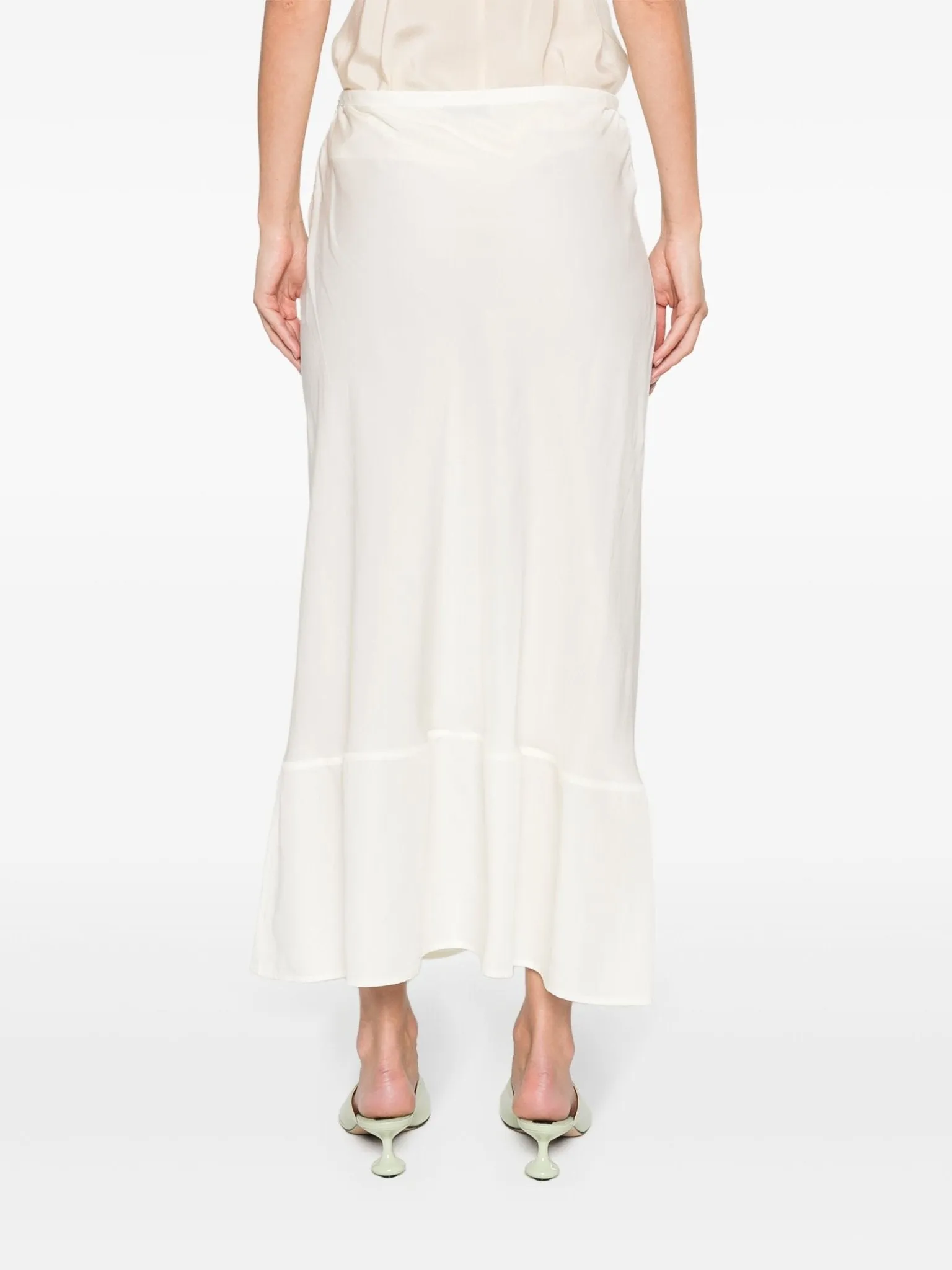 lyocell maxi skirt