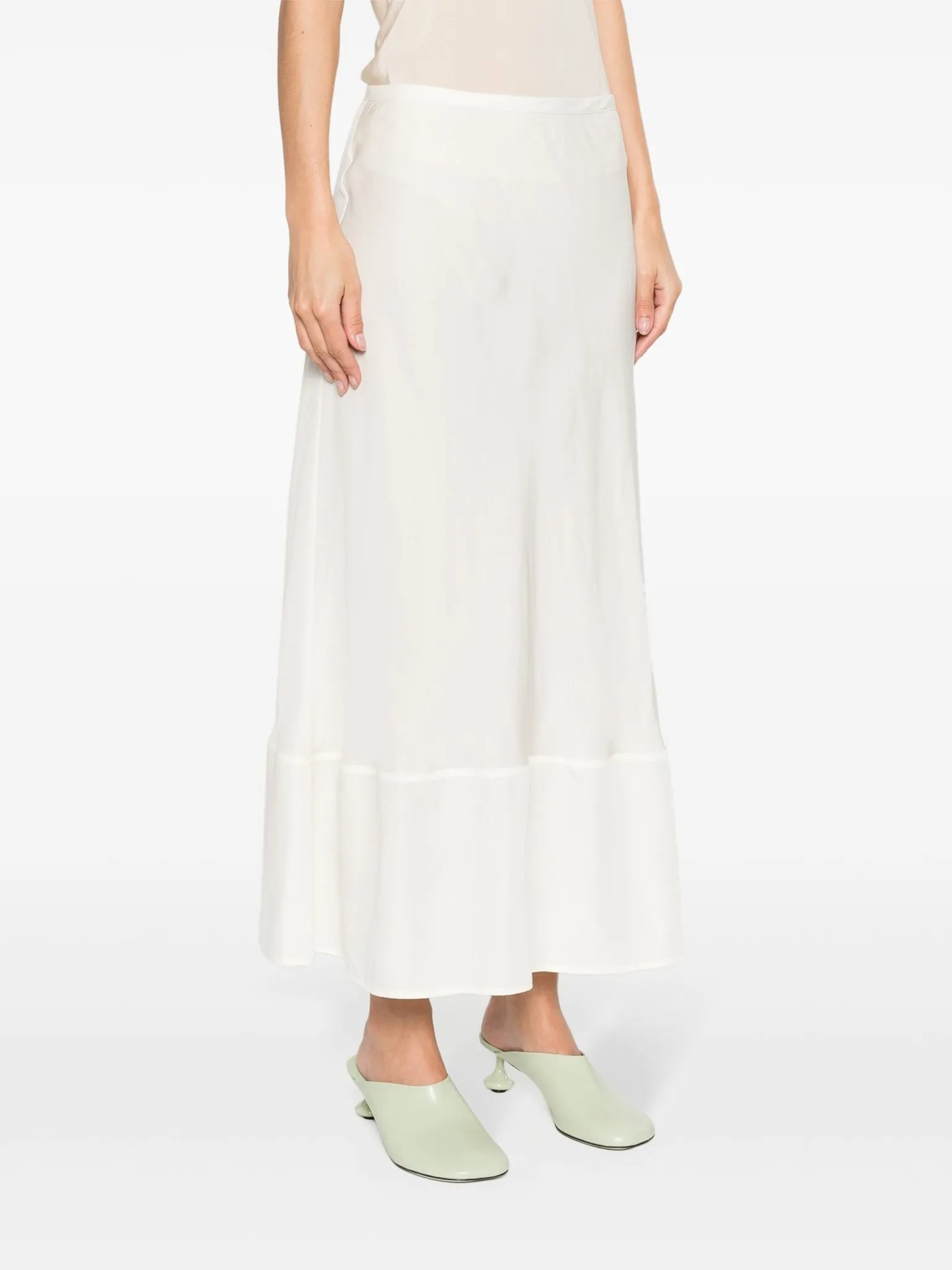 lyocell maxi skirt