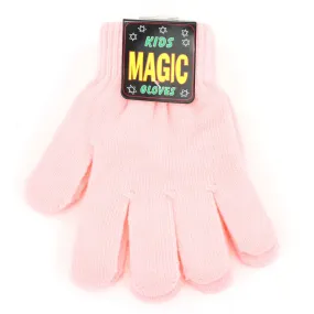 Magic Gloves Kids Stretchy Gloves - Pink