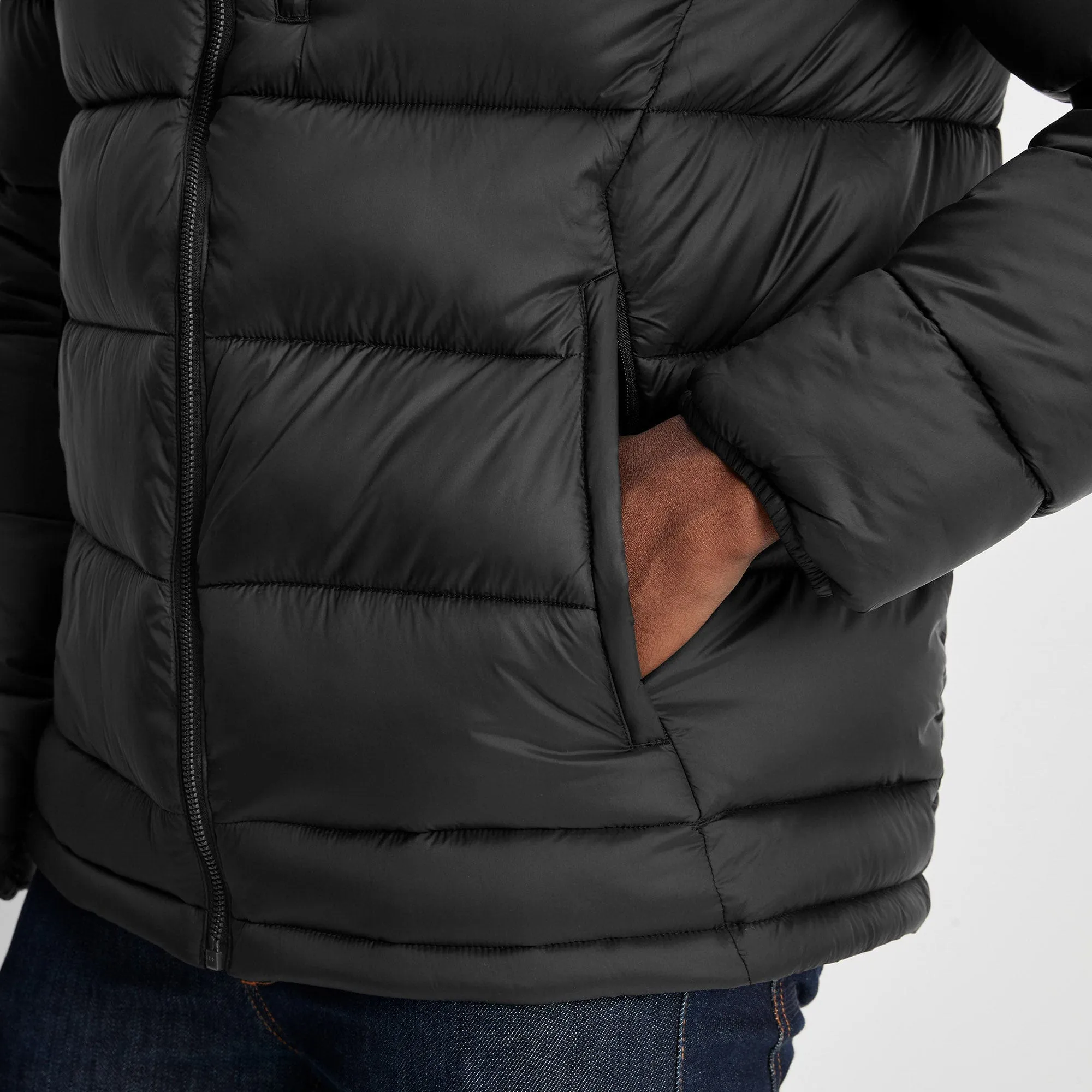 Maloney Mens Padded Jacket - Black