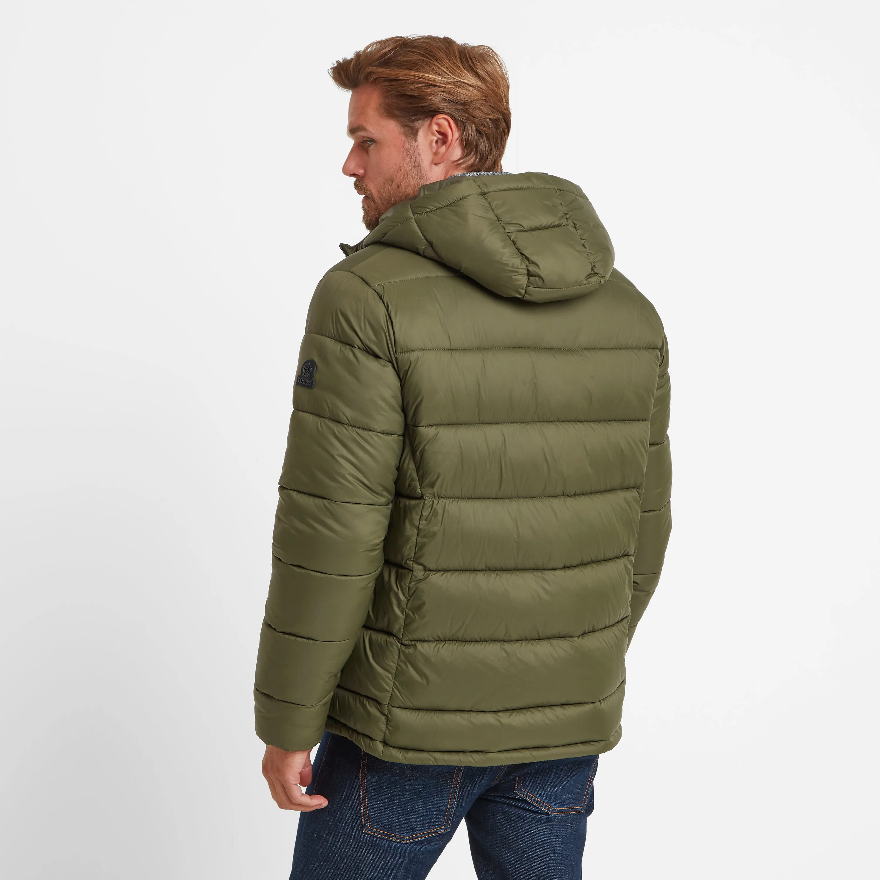 Maloney Mens Padded Jacket - Khaki