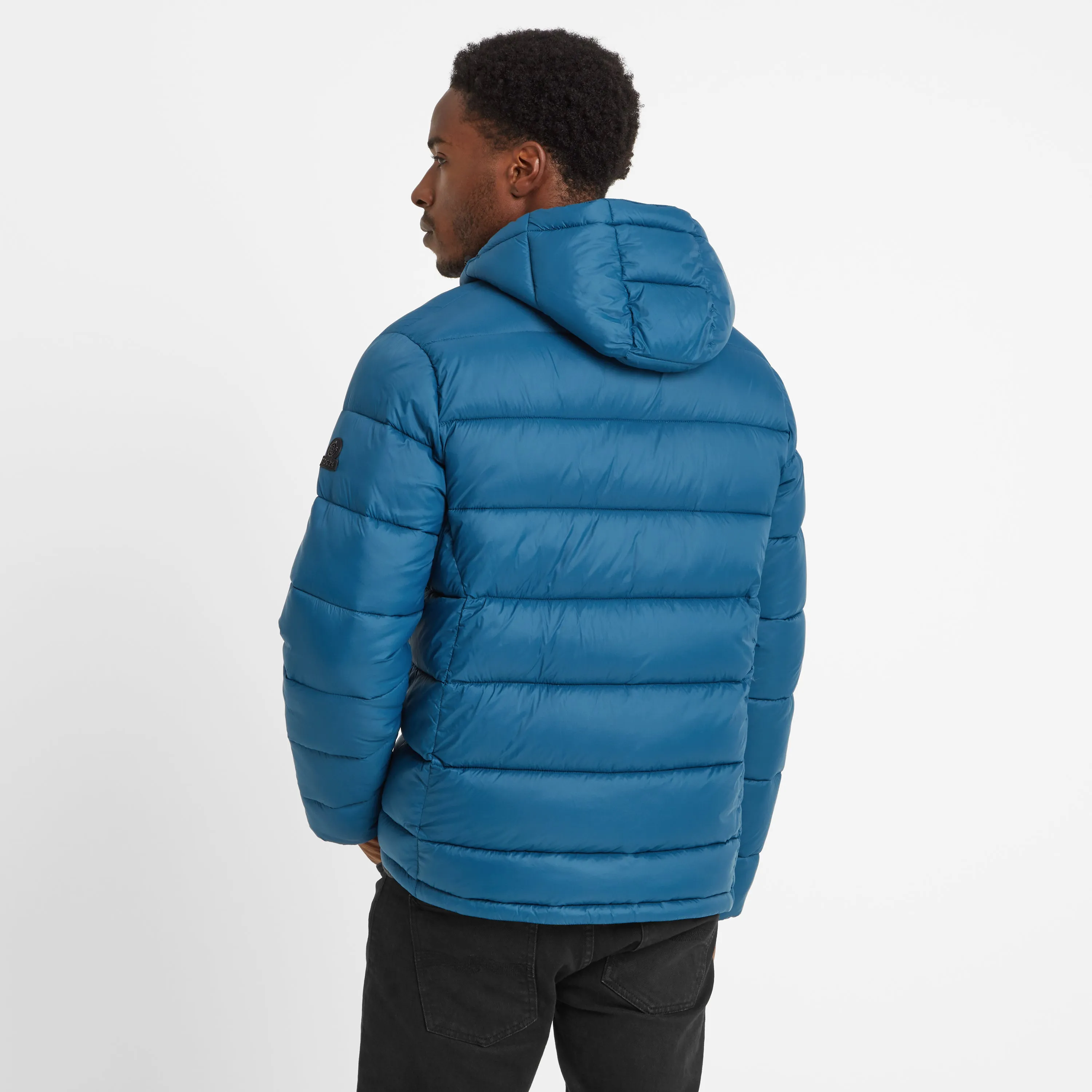 Maloney Mens Padded Jacket - Marine Blue