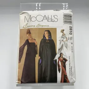 MCCALL'S Pattern, Lined Gown & Cape (PMC2810)