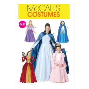 McCall's Pattern M6420 Misses'/Children's/Girls' Costumes