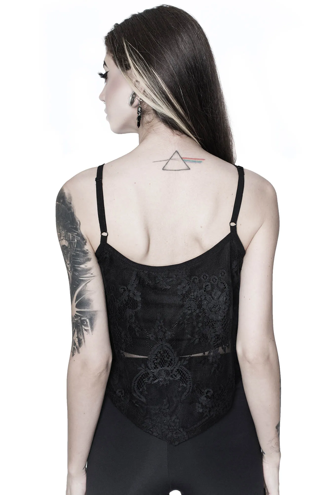 Midnight Sun Lace Vest