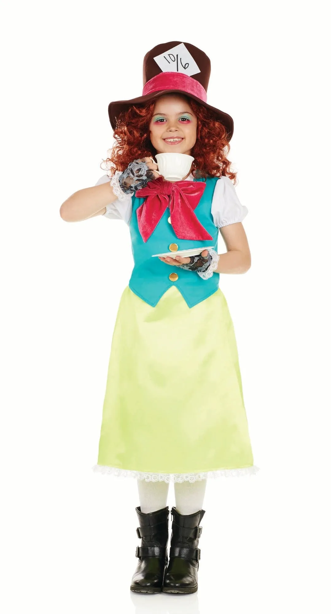 Miss Hatter Girls Costume