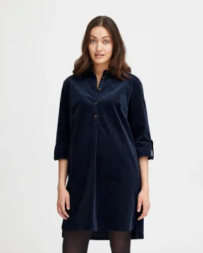 Mita Cord Tunic - Peacoat