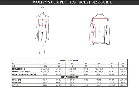 Montevideo Women's Competition Jacket by Vestrum