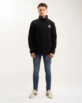 Newcastle United Men's Black Full Zip Fleece