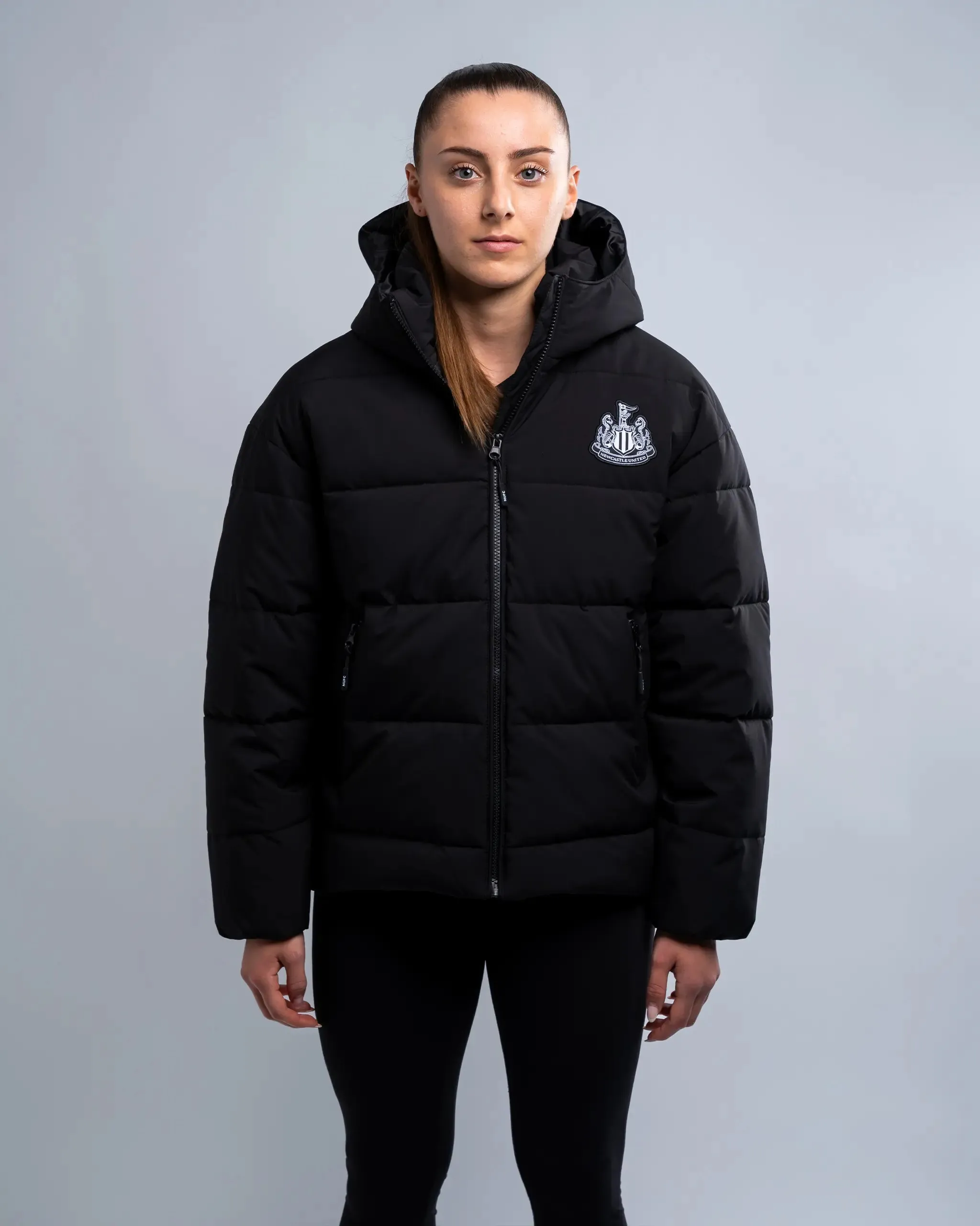 Newcastle United Women's Black Padded Jacket