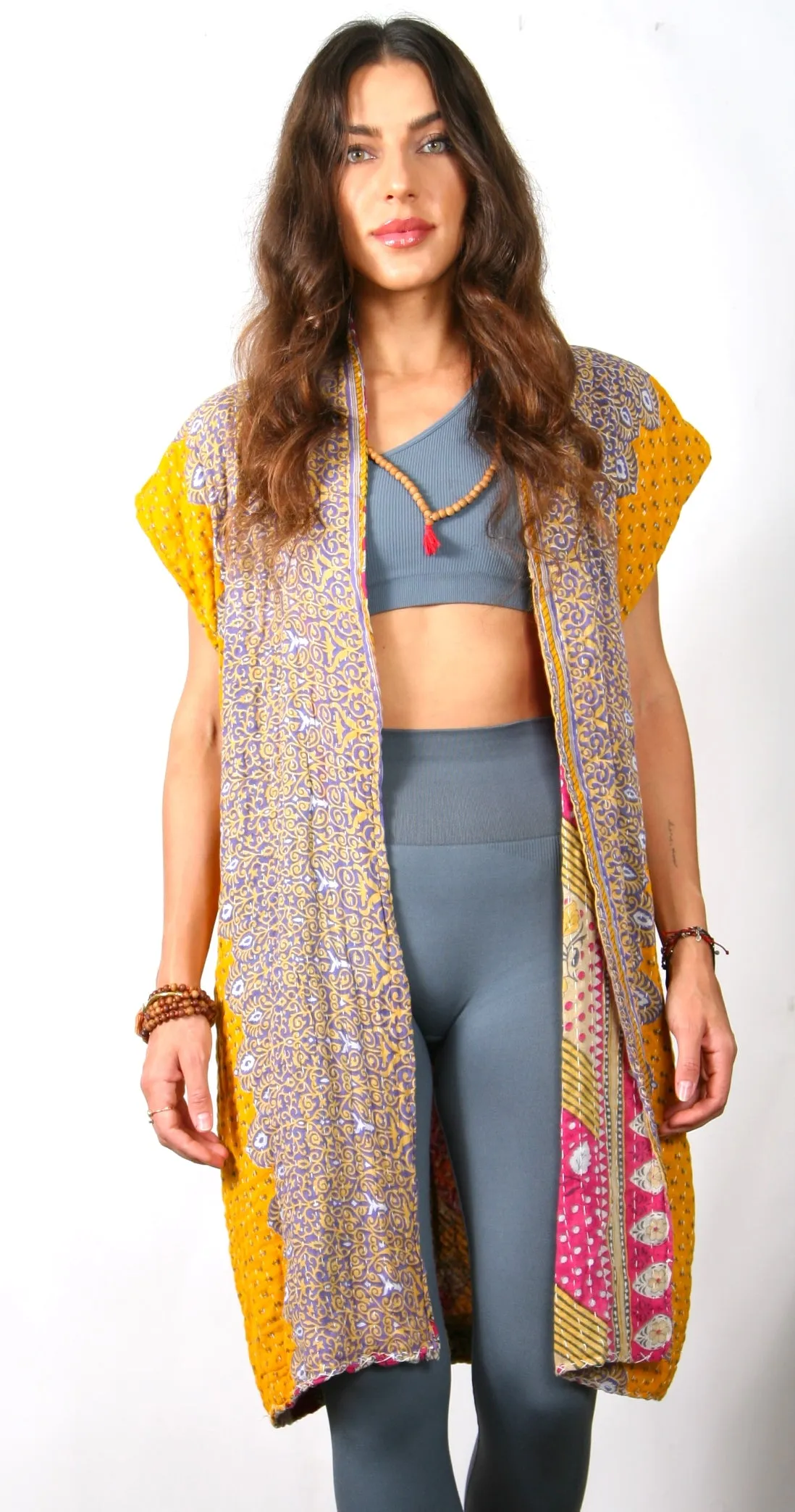 One of a Kind - Reversible Kantha Jacket