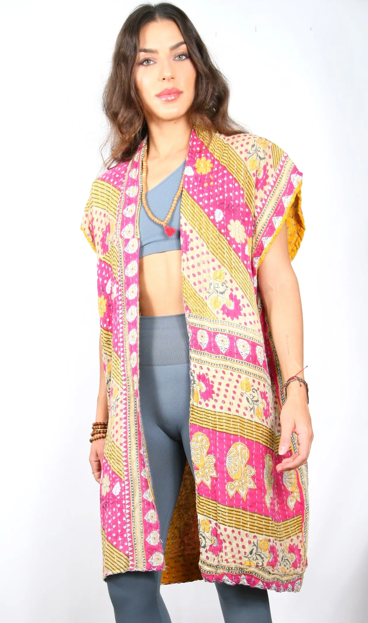 One of a Kind - Reversible Kantha Jacket