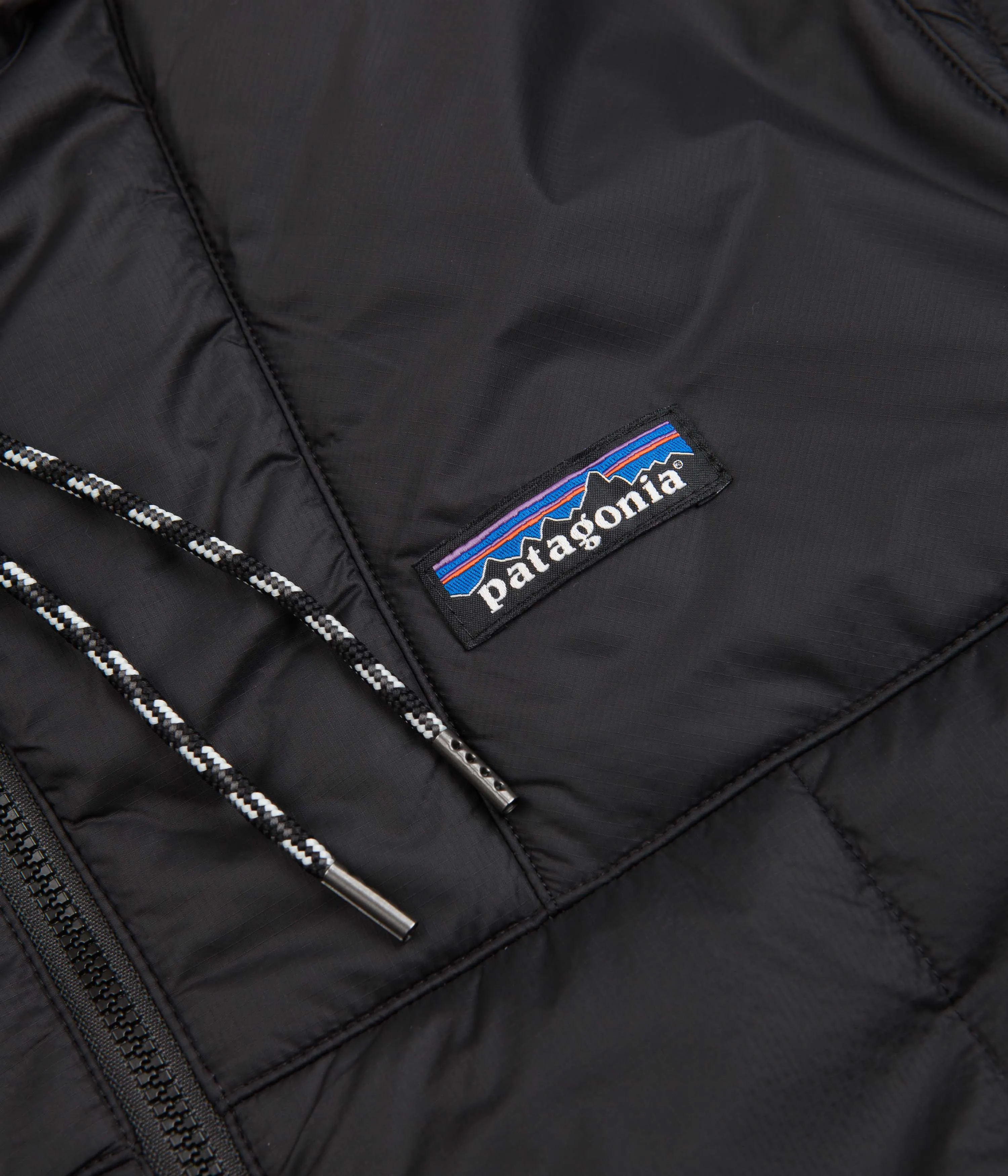 Patagonia Box Quilted Hooded Jacket - Black