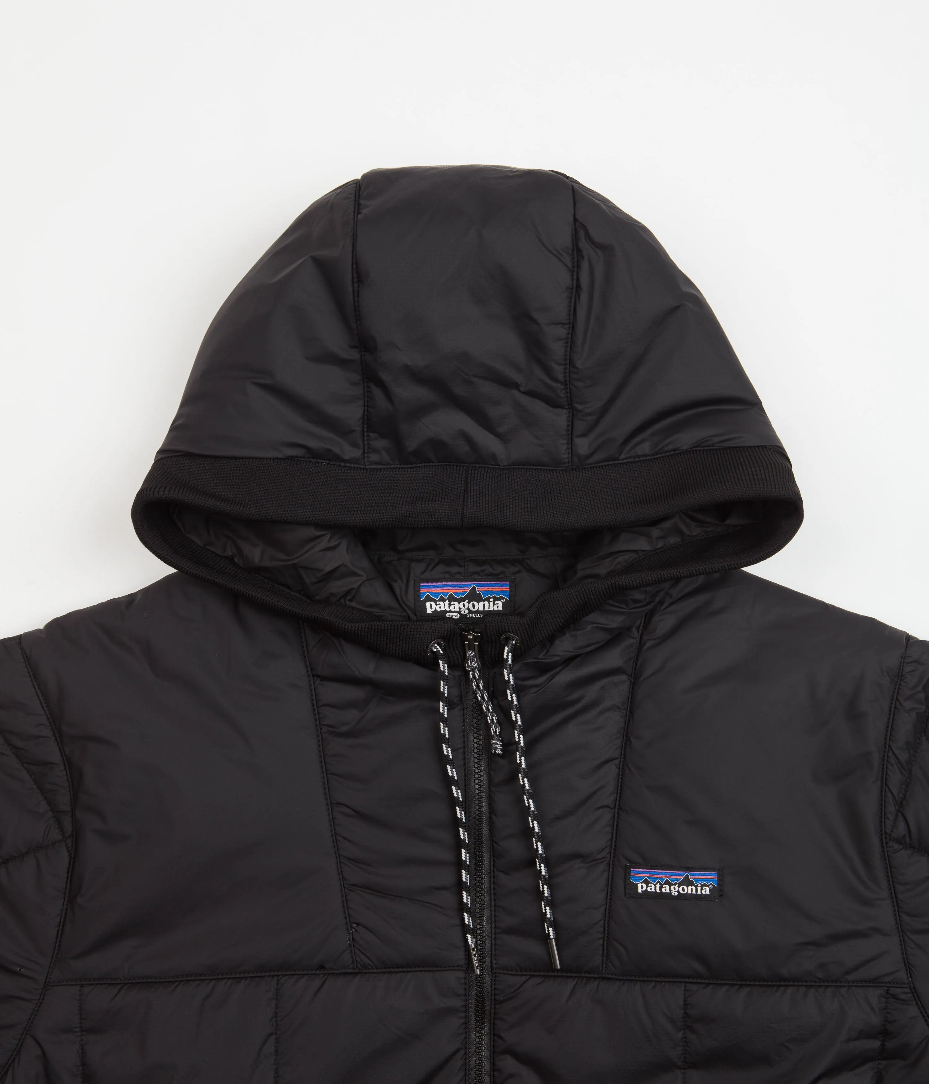 Patagonia Box Quilted Hooded Jacket - Black