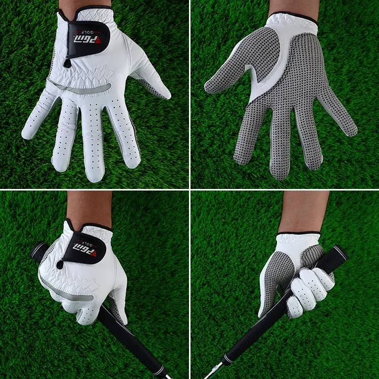 PGM Golf Sheepskin Anti-Slip Single Gloves for Men(Size: 24-Right Hand)