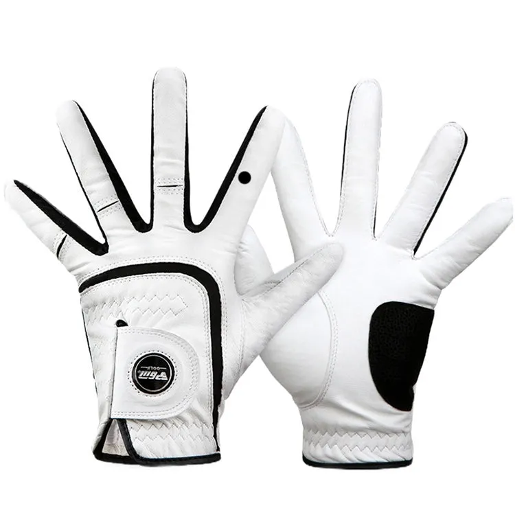 PGM Golf Sheepskin Breathable Non-slip Single Gloves for Men (Color:Right Hand Size:23)