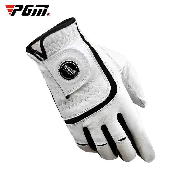 PGM Golf Sheepskin Breathable Non-slip Single Gloves for Men (Color:Right Hand Size:26)