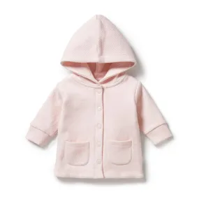 Pink Organic Quilted Jacket