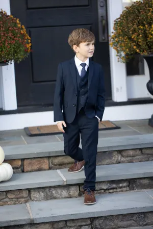 "Leo" Kids Midnight Navy 5-Piece Suit