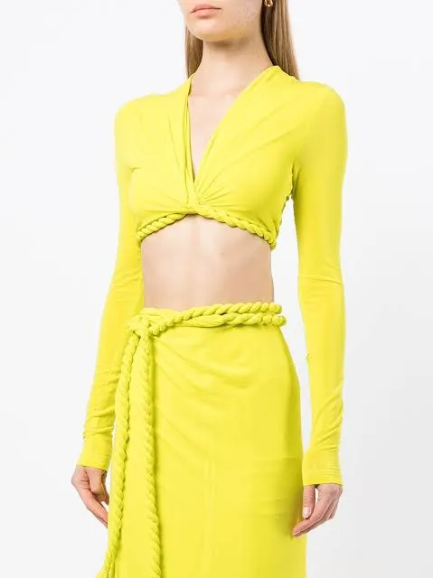 Robe Wrap Set (acid yellow)