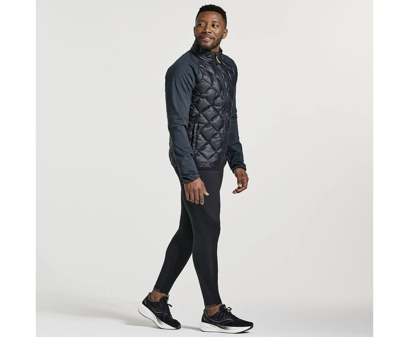 Saucony | Boulder Oysterpuff Jacket | Men's | Black