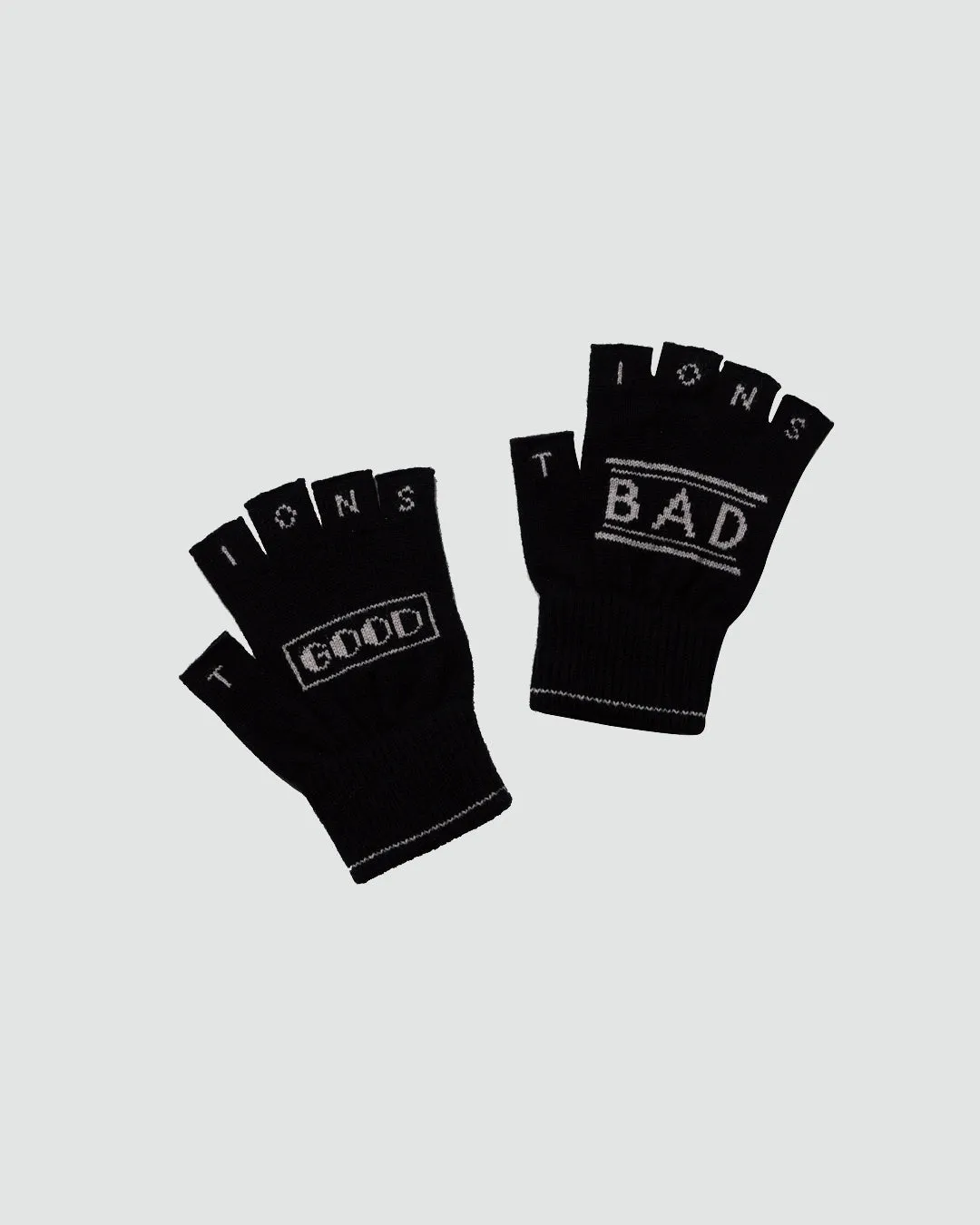 SGSB REVERSIBLE FINGERLESS GLOVES .10【BLACK】