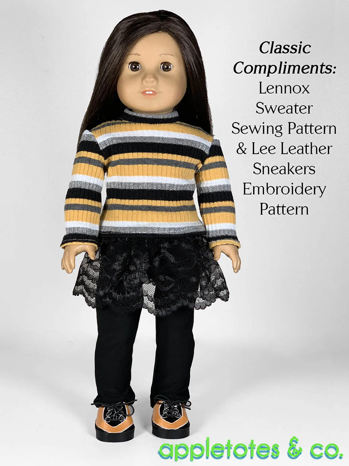 Skirt Leggings 18 Inch Doll Sewing Pattern