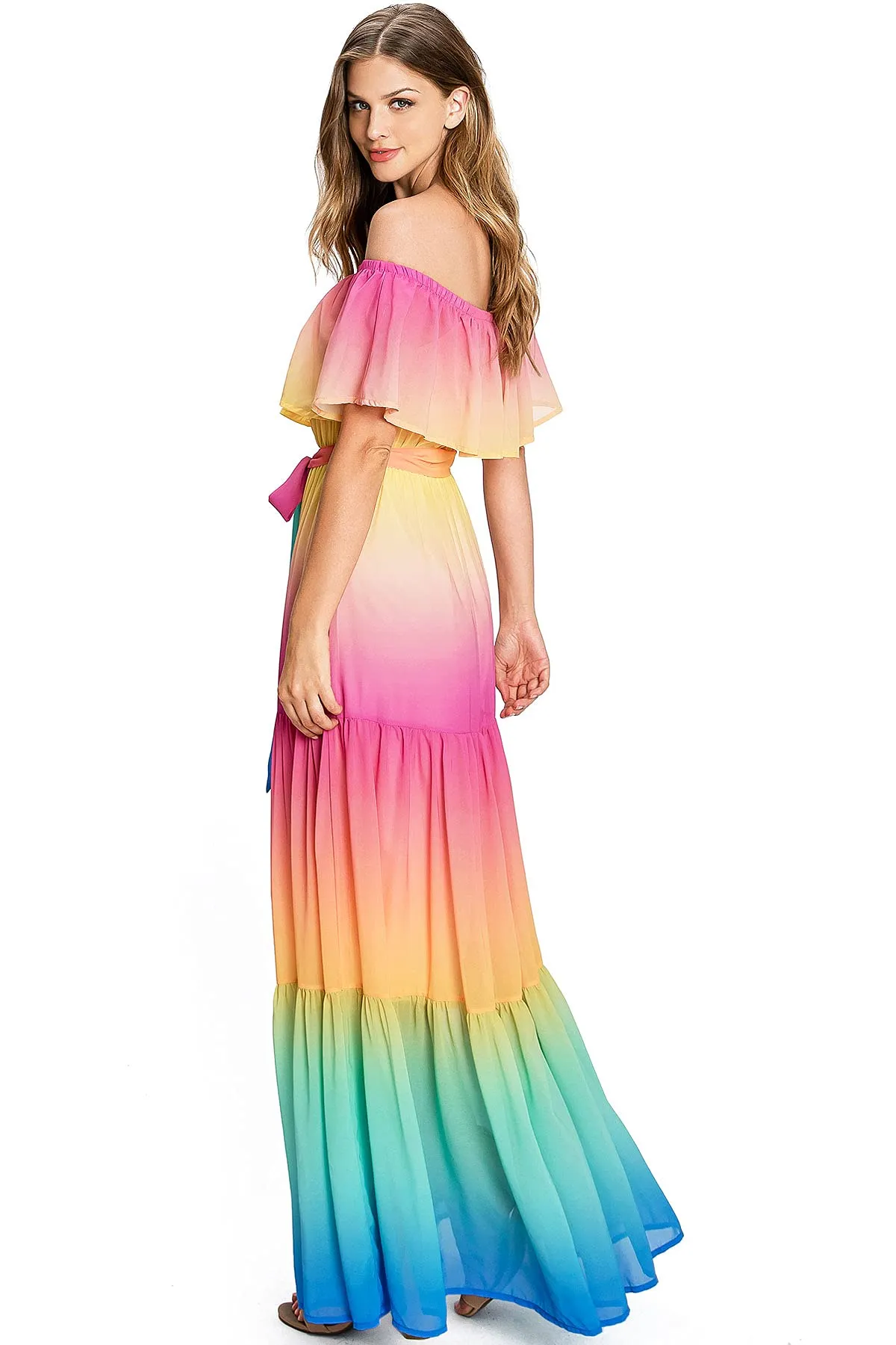 Sunrise Ombre Maxi Dress