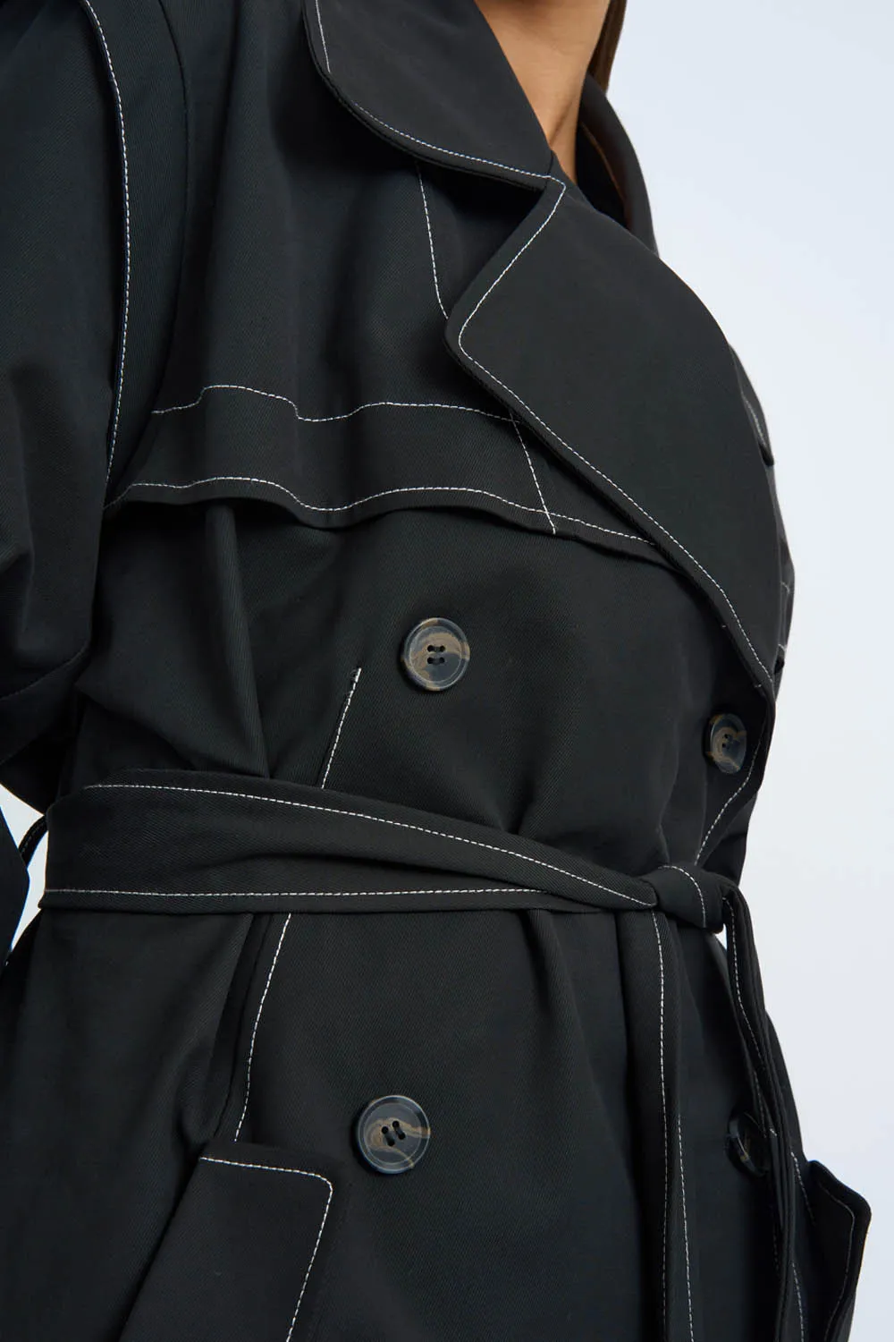 The Midnight Trench | Final Sale - Black Ivory