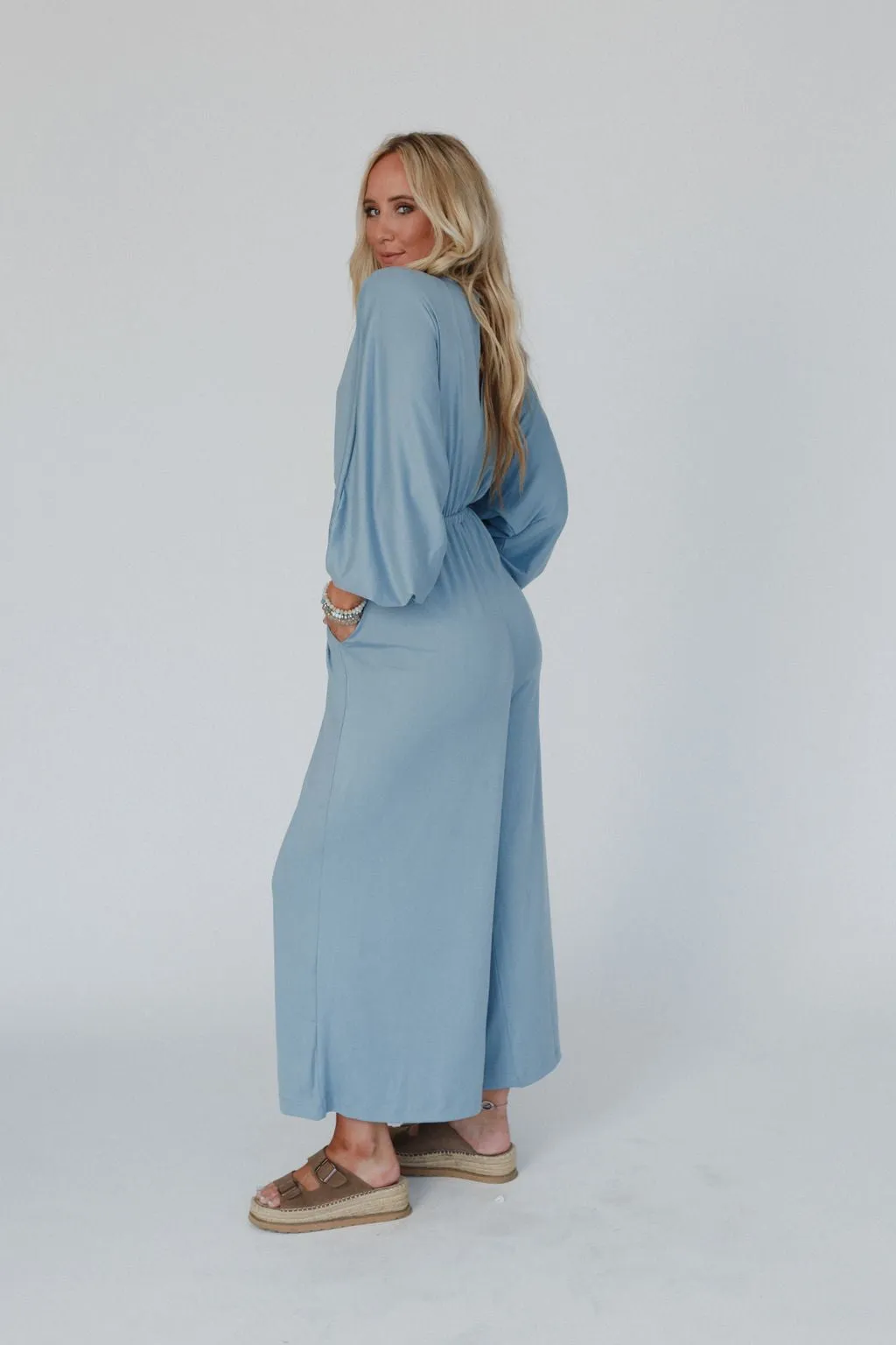 The Nest Roaming Dream Jumpsuit - Slate