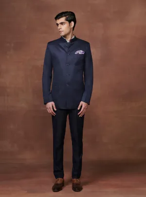 THE NOBLE TEXTURED BANDHGALA JACKET