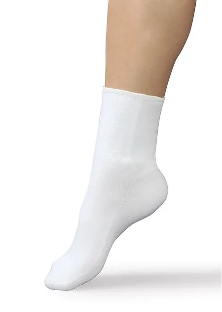 Therafirm SmartKnit CoolMax Seamless Diabetic Crew Socks