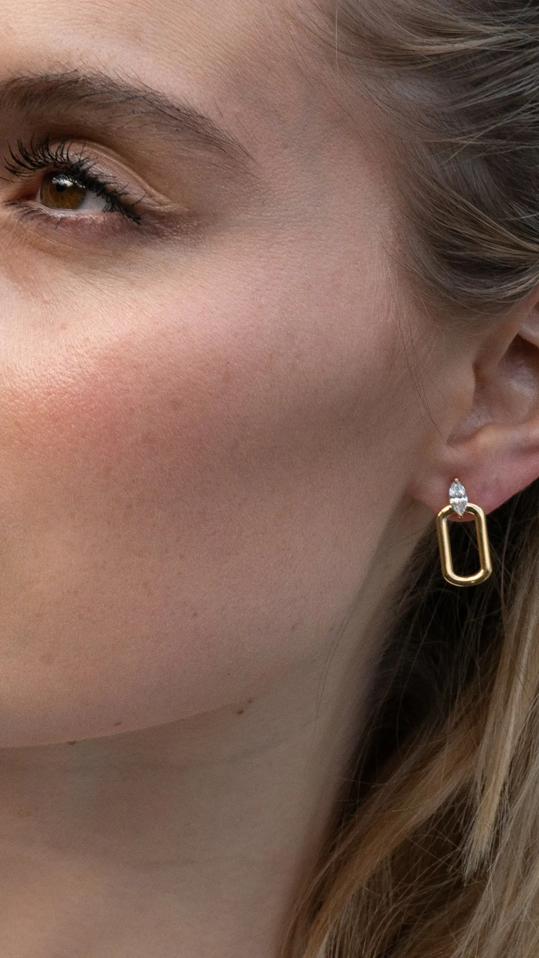 Tori Earrings 18K Gold Vermeil