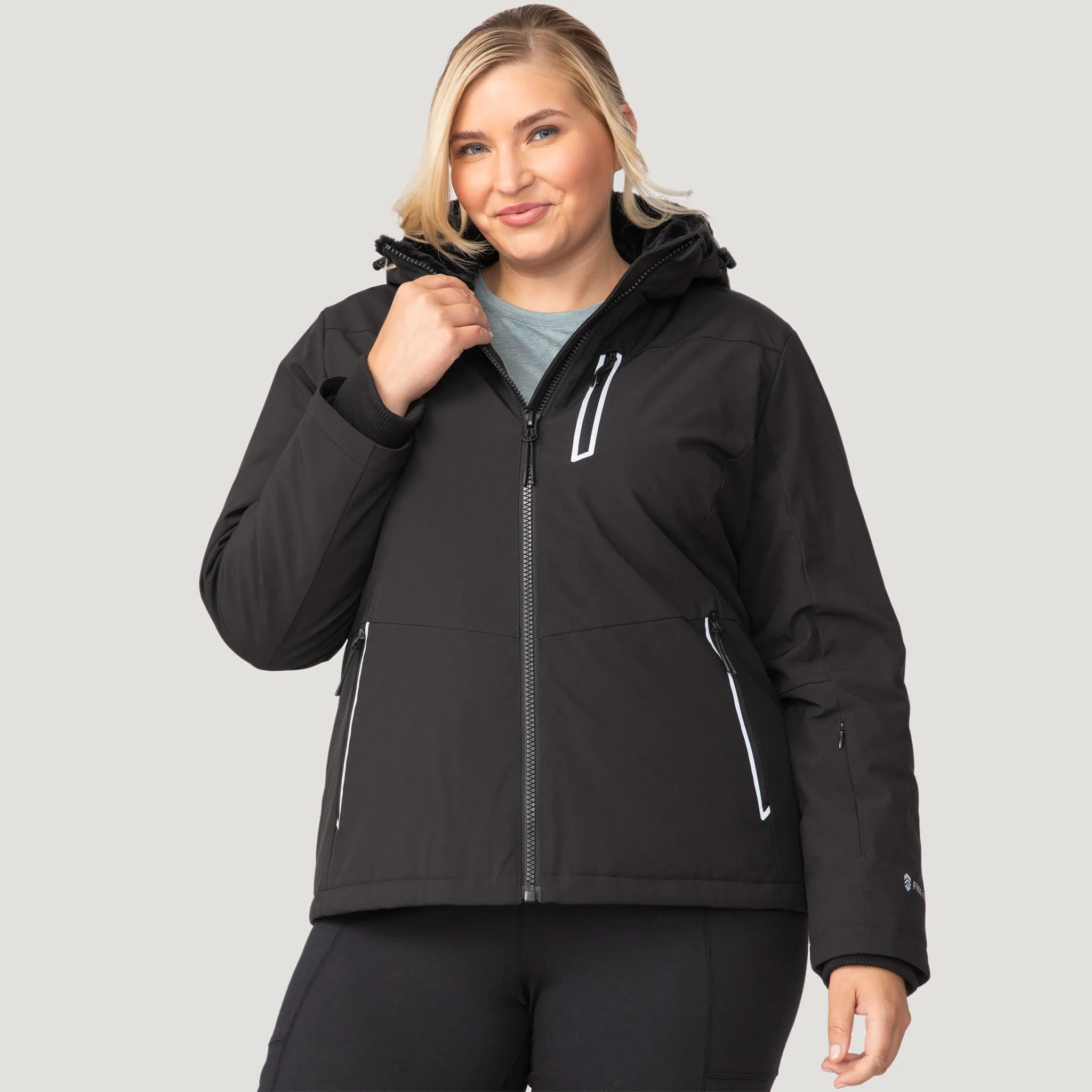 Women's Plus Size FreeCycle® Thermo Super Softshell® II Jacket