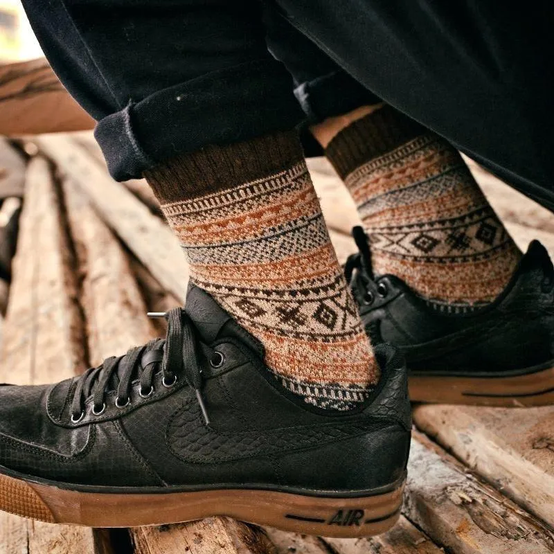 Wool Nordic Socks