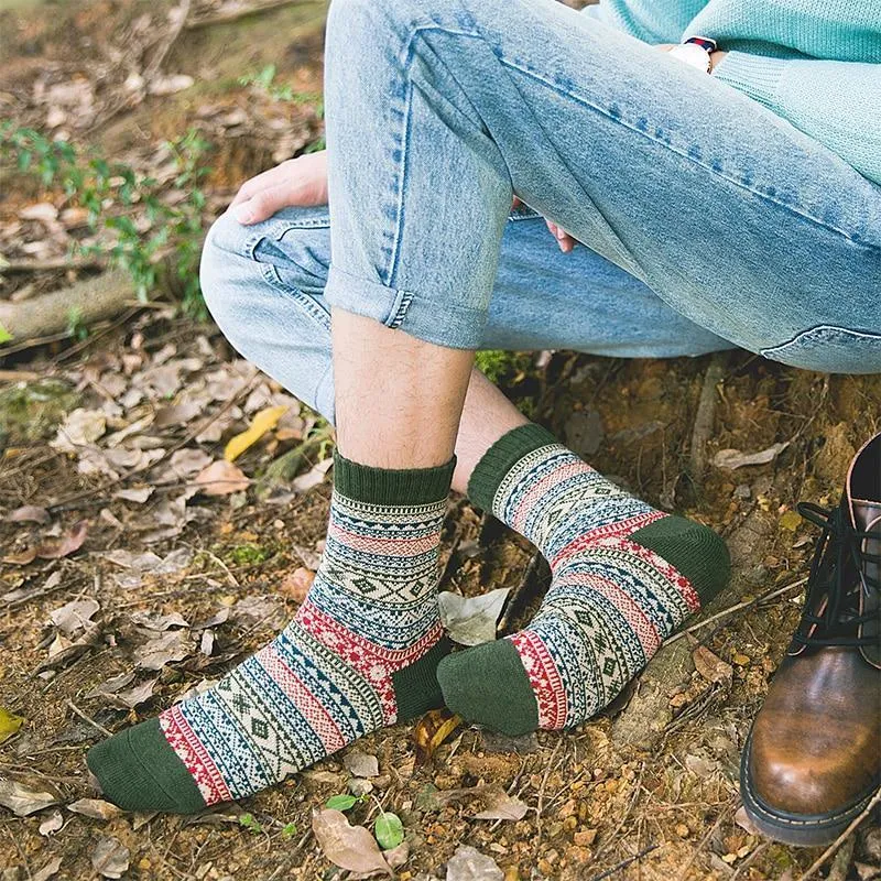 Wool Nordic Socks