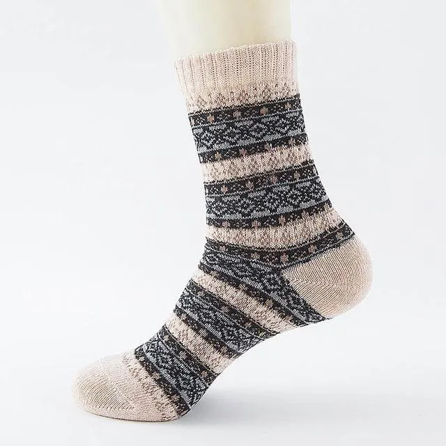 Wool Nordic Socks