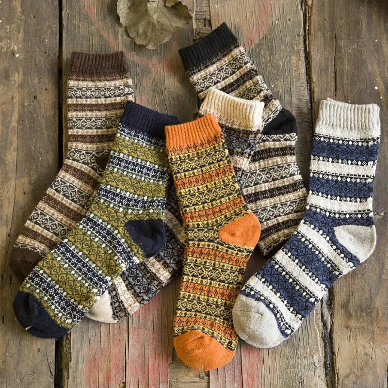 Wool Nordic Socks