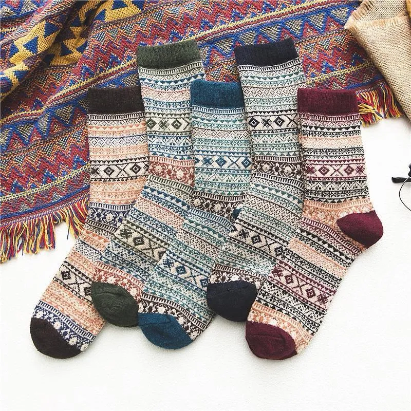 Wool Nordic Socks