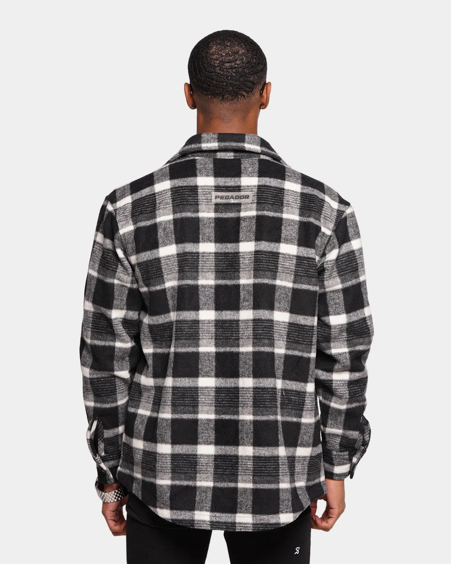 XXIII Zahid Flannel Shirt Black/White