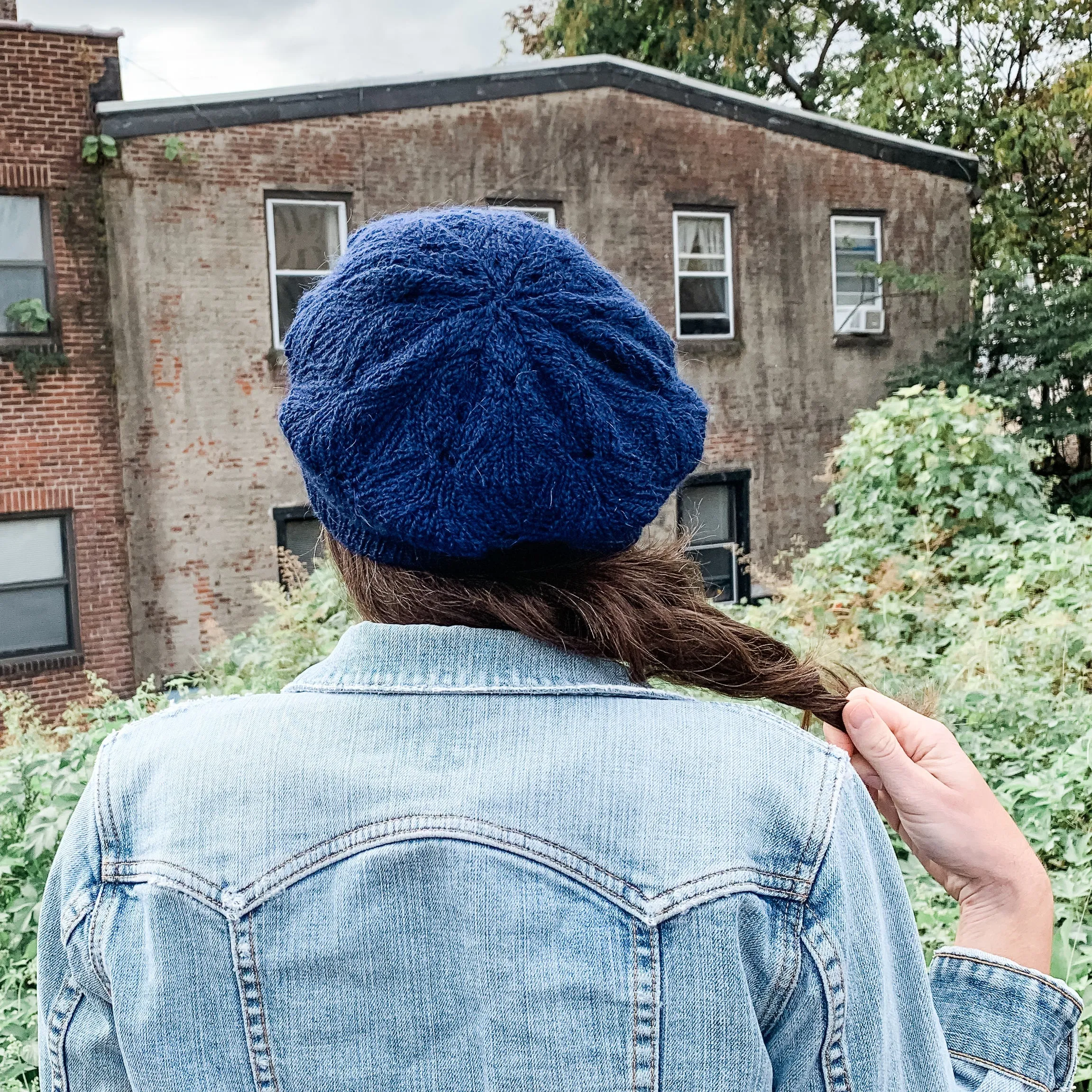 Year of Gifts Kit - October Delphinium Beret